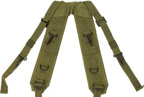img 1 attached to Military Tactical 🎒 Suspender Backpack with Harness