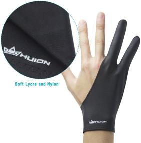 img 3 attached to Huion Artist Glove for Drawing Tablet (Free Size, Perfect for Both Right and Left Hand) - Cura CR-01