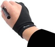 huion artist glove for drawing tablet (free size, perfect for both right and left hand) - cura cr-01 logo