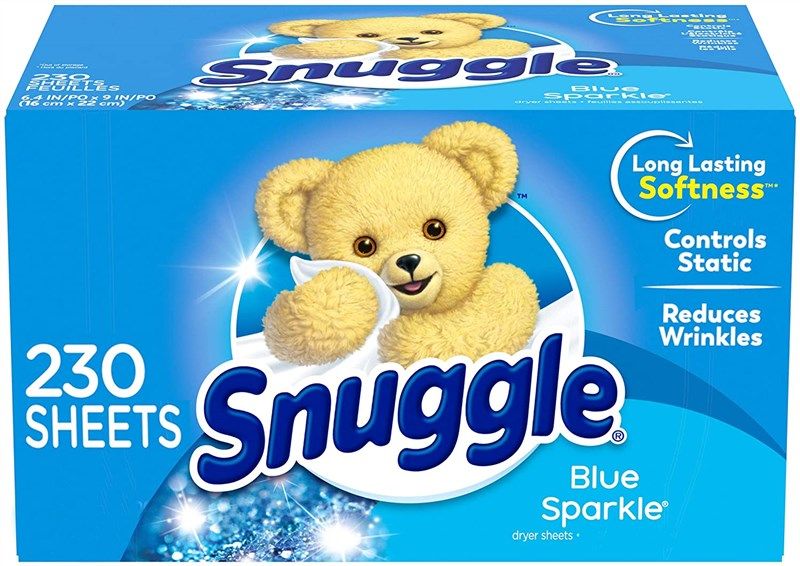 snuggle fabric softener sheets sparkle household supplies 标志