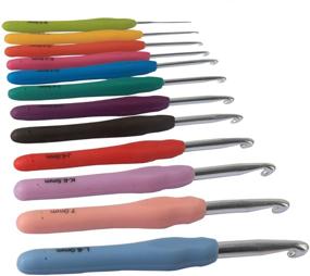 img 4 attached to 🧶 Teamoy Ergonomic Crochet Hook Set - 12Pcs for Arthritis and Beginners, Smooth and Comfortable – Best Crochet Hooks for Optimal Comfort and Ease