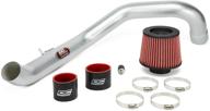 dc sports cai4006 carb compliant 4-cylinder mitsubishi eclipse performance cold air intake system kit - bolt-on, for 2006-2009 models, powder coat silver - fits 2006-2011 eclipse models logo