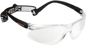 img 2 attached to 👓 POWERSHIELD HEAD Racquetball Goggles: Ultimate Protection with Impulse Anti-Fog & Scratch-Resistant Technology - Adjustable Strap Included