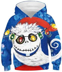 img 3 attached to FEOYA Sweatshirts Pullover Sweaters: Trendy Boys' Fashion Hoodies & Sweatshirts for Birthday Clothing