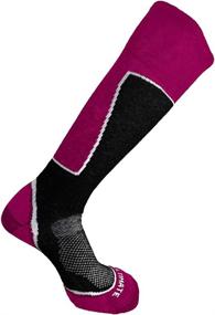 img 2 attached to 🧦 Premium Merino Wool Ski Snowboard Socks for Women - Exceptional Warmth and Comfort