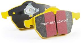 img 2 attached to 🚗 EBC Brakes DP41815R Желтая высокоэффективная тормозная накладка Yellowstuff для использования на улице и треке.