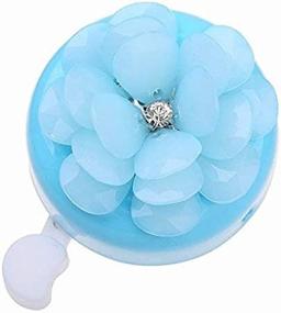 img 1 attached to 🚲 DRBIKE Kids Bike Bell with Plastic Flower, Replacement Handlebar Bicycle Bell for Girls & Boys, Suitable for 22.2mm Handlebar on Kids Bikes, Ideal Kids Bike Accessories for Child Toddlers, SEO-friendly