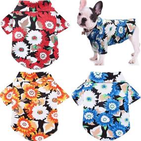 img 4 attached to Hawaiian Printed T Shirts Clothes Flowers