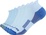 comfortable and stylish rifix women's ankle running socks: cotton low cut athletic socks for no show sports (available in 4, 6, or 8 pairs) логотип