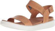 👡 ecco women's flowt strappy sandals logo