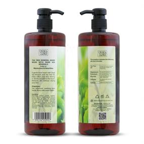 img 3 attached to 🌊 Revitalize and Refresh Your Hands with Dead Sea Collection Mineral Hand Wash infused with Tea Tree - 67.6 fl. oz (Pack of 2)