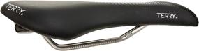 img 1 attached to 🚲 Terry Butterfly Century Bike Saddle - Women’s Bicycle Seat for Long Distance Riding - Fibra-Tek Cover with Poron XRD Shock Absorbing Layer - Black