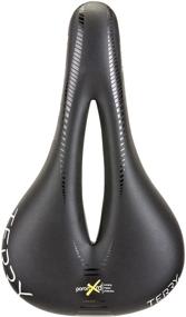 img 3 attached to 🚲 Terry Butterfly Century Bike Saddle - Women’s Bicycle Seat for Long Distance Riding - Fibra-Tek Cover with Poron XRD Shock Absorbing Layer - Black