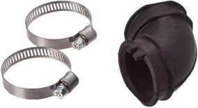 img 2 attached to 💧 Whirlpool W10445975 Medium Black Hose: Durable and Efficient