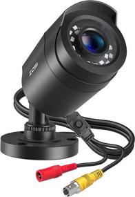 img 4 attached to 📷 ZOSI 2.0МП 1080p 1920TVL наружная/внутренняя камера безопасности: Гибридная 4-в-1 TVI/CVI/AHD/CVBS CCTV камера с ночным видением на расстояние до 80 футов - непромокаемая для аналоговых систем домашнего видеонаблюдения DVR (960H, 720P, 1080P, 5МП, 4К)