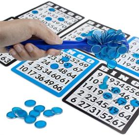 img 1 attached to ✨ 300-pk of Tapp Collections Bingo Transparent Chips: Enhance Your Game with Style!