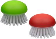 vegetable brush scrubber food ultra strong logo