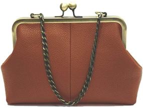 img 1 attached to Abuyall Vintage Handle Handbag Shoulder Women's Handbags & Wallets for Shoulder Bags