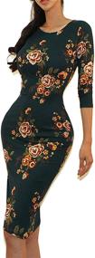 img 2 attached to Vivicastle Womens Classic Bodycon AW23 Women's Clothing: Timeless Fashion for Modern Women