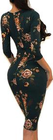 img 1 attached to Vivicastle Womens Classic Bodycon AW23 Women's Clothing: Timeless Fashion for Modern Women