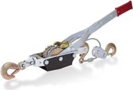 π§ drixet heavy duty 4-ton power dual gear ratchet puller system: a versatile come-along tool with 3 hooks logo