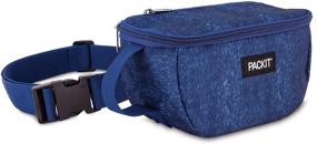 img 2 attached to 🧊 Stay Cool on the Go with PackIt Freezable 3-in-1 Waistpack, Navy Heather