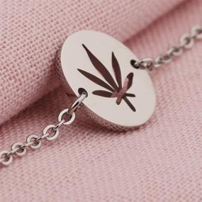 img 2 attached to Браслет BNQL Marijuana Cannabis Jewelry