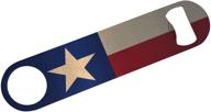 🤠 high-quality texan lone star state flag speed bottle opener - ideal gift for texas state flag enthusiasts logo