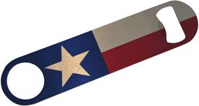 img 4 attached to 🤠 High-Quality Texan Lone Star State Flag Speed Bottle Opener - Ideal Gift for Texas State Flag Enthusiasts