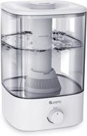 susenc ultrasonic cool mist humidifiers: top fill, quiet 3.5l humidifier for baby with filter, 360° rotation nozzle, auto shut off - easy clean & adjustable logo