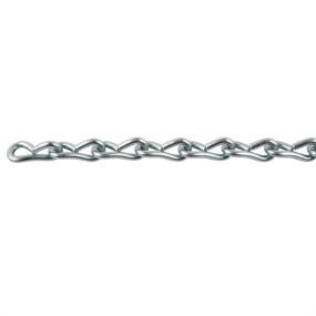 img 2 attached to 100 FT Carton of Perfection Chain Products 54423 #14 Single Jack Chain - Plated Steel Zinc