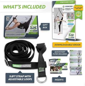 img 2 attached to 🦵 EverStretch Leg Stretcher: Enhance Flexibility with the Door Flexibility Trainer LITE – Premium Portable Stretching Equipment for Ballet, Dance, MMA, Taekwondo & Gymnastics