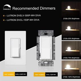 img 1 attached to 🔆 CRLight Dimmable Filament Bulbs: An Effective Replacement with Equivalent Degrees of Brightness
