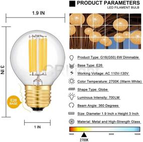 img 2 attached to 🔆 CRLight Dimmable Filament Bulbs: An Effective Replacement with Equivalent Degrees of Brightness