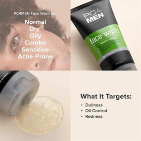 img 1 attached to 🧴 Paula's Choice PC4MEN Daily Face Wash for Men with Aloe, Fragrance-Free | Sensitive Skin, 6oz