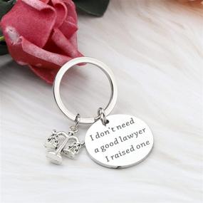 img 2 attached to 🎓 TGBJE Personalized Lawyer Gifts: Thoughtful Gifts for Lawyer Children from Proud Parents - I Don't Need a Lawyer, I Raised One! Ideal Graduation Gift for Future Lawyers