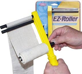 img 4 attached to 🔄 EZ Roller Bandage Roller: Lightweight & Portable Handheld System for Quick Re-Rolling of Elastic & Non-Elastic Bandage Wraps