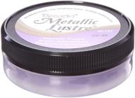 💜 1 oz majestic purple metallic lustre wax finish by deco art logo