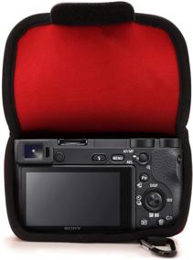 img 1 attached to Сверхлегкий неопреновый чехол для камеры MegaGear MG064, совместимый с Sony Alpha A6400