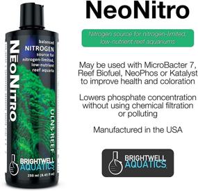 img 1 attached to Boost Nutrient Levels in Your Low Nutrient Reef Tanks with Brightwell Aquatics NeoNitro - Liquid Nitrogen Supplement