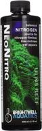 boost nutrient levels in your low nutrient reef tanks with brightwell aquatics neonitro - liquid nitrogen supplement logo