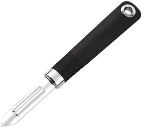 img 4 attached to 🔪 Versatile Stainless Steel Peeler: An Essential Non-Swivel Kitchen Tool for Fruits and Veggies