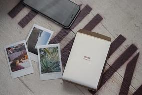 img 2 attached to Capture Golden Memories on the Go: Fujifilm Instax Share SP-2 Mobile Printer (Gold)!