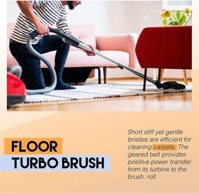 img 2 attached to 🧹 Enhance Your Cleaning Routine with Splinova Miele Turbo Head Cleaner, Hand Attachment, and Floor Tool Accessory for Carpet and Area Rugs