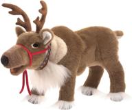 folkmanis 3121 reindeer hand puppet: an enchanting holiday companion logo