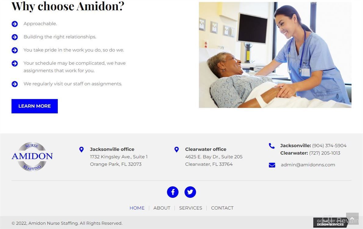 img 1 attached to Amidon Nurse Staffing review by Michael Hudson