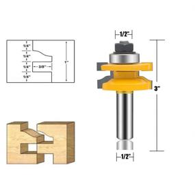 img 3 attached to 🔧 HXRD 1223 Карбидный фрезер для обработки дерева