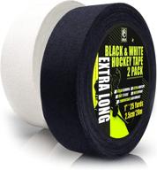 🏒 hockey tape: versatile cloth tape for ice & roller hockey, lacrosse & baseball - sports accessories, gear & more! logo