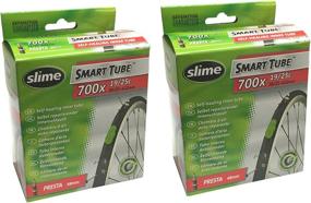 img 3 attached to 🚲 Self Healing 700c x 19-25 Presta Inner Tubes by Slime Smart Tube