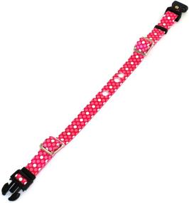 img 2 attached to 🐾 Large 19-26" Tough and Rugged Replacement Strap for Electric Dog Fence Collar - Pink Dots (Also Compatible with Other Underground Dog Fence Collar Brands)